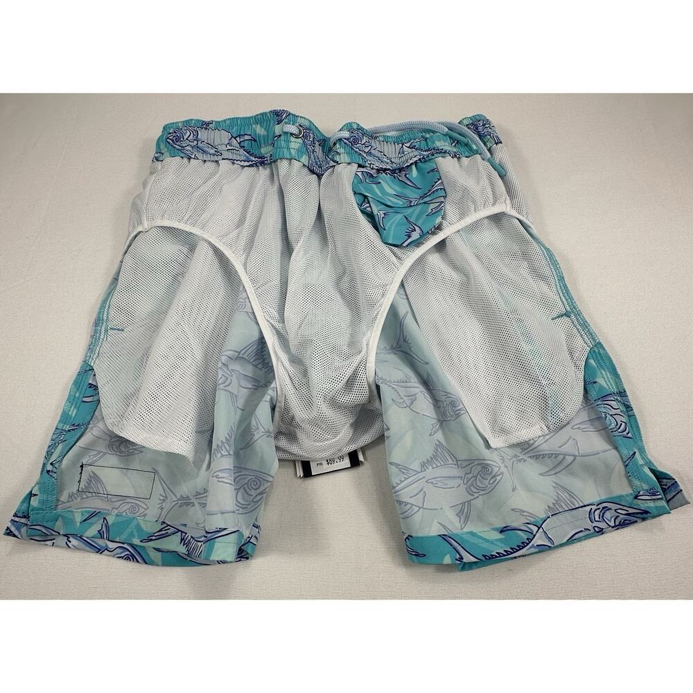 NEW VINEYARD VINES 7” Performance Swim Trunk Playful Fish Pattern Size XS NWT - Picture 11 of 13